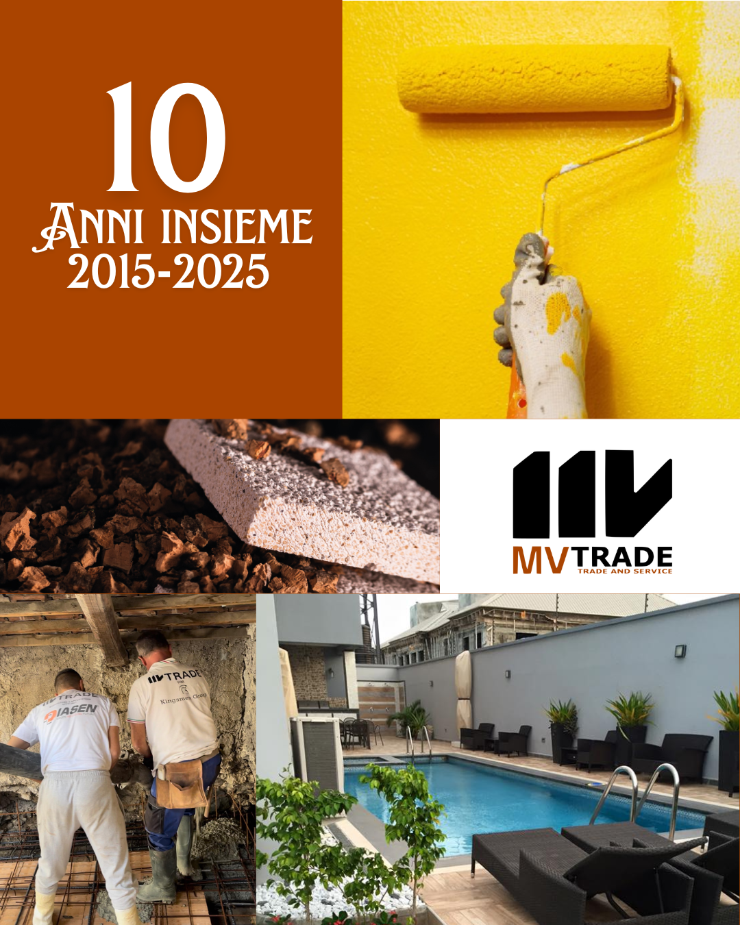 Collage 10 anni di attività